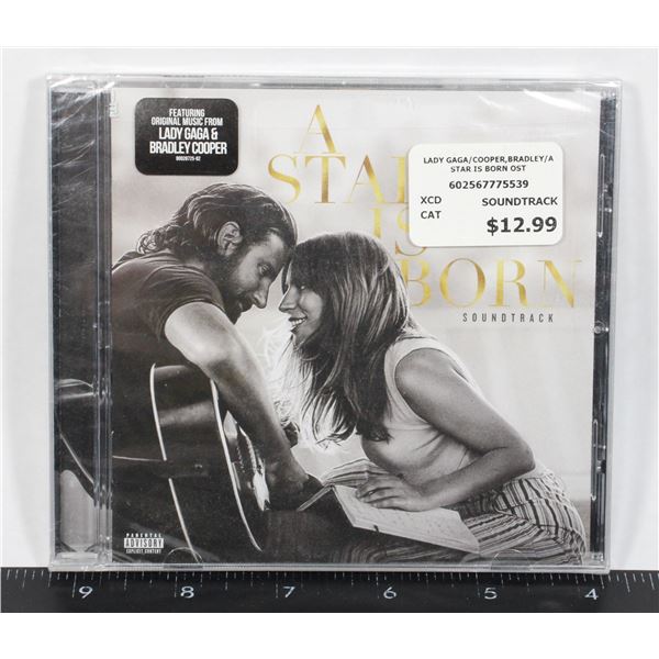 NEW SEALED: A STAR IS BORN SOUNDTRACK CD