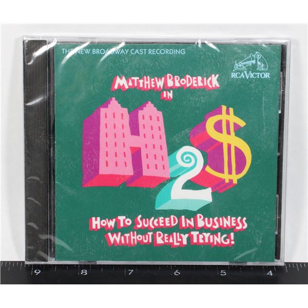 NEW SEALED: MATTHEW BRODERICK IN H 2 $ CD