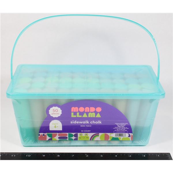 MONDO LLAMA SIDEWALK CHALK NEW 50CT.