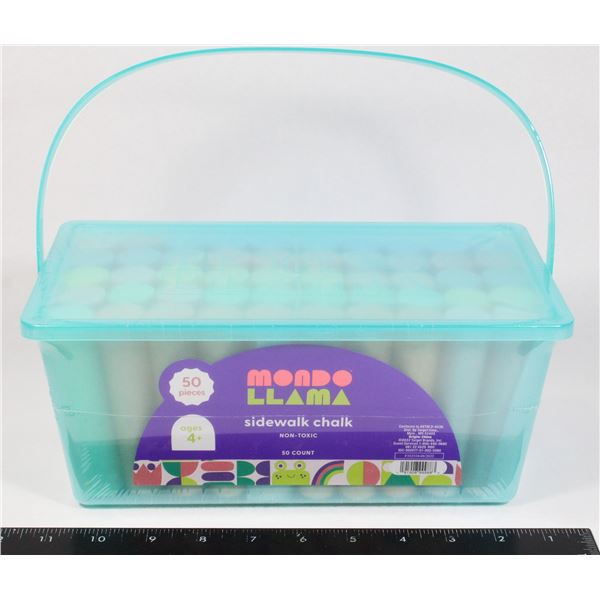 MONDO LLAMA SIDEWALK CHALK NEW 50CT.