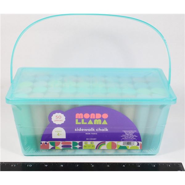 MONDO LLAMA SIDEWALK CHALK NEW 50CT.