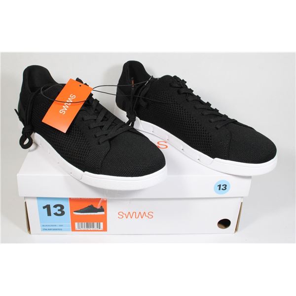 MEN'S SIZE 13 BLACK RUNNING SHOES COSTCO BRAND