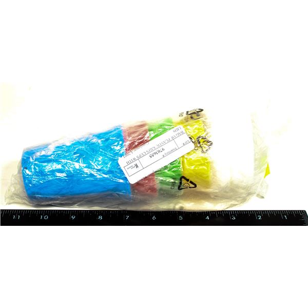 BAG OF PLASTIC KID'S CUPS WITH LIDS