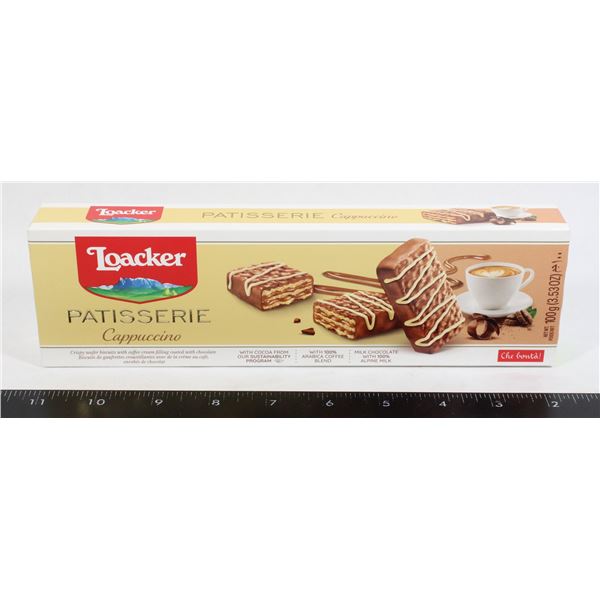 LOACKER CAPPUNCCINO WAFER BISCUITS 100G