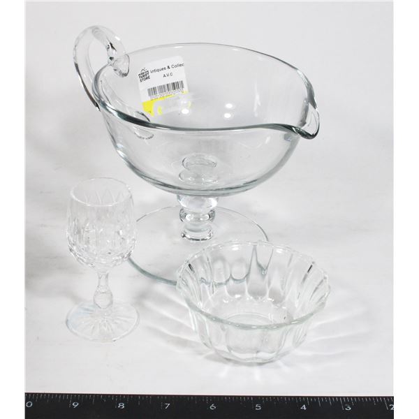 3 ANTIQUE/COLLECTABLE DISHES/HOUSEWARES