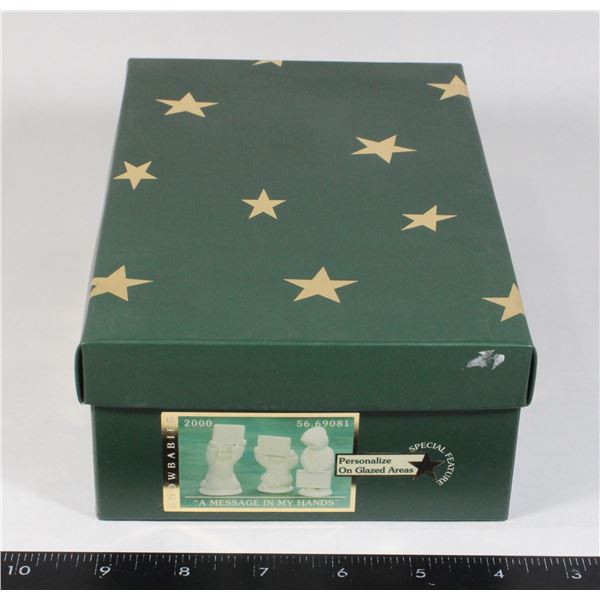 SNOWBABIES " A MESSAGE IN MY HANDS"