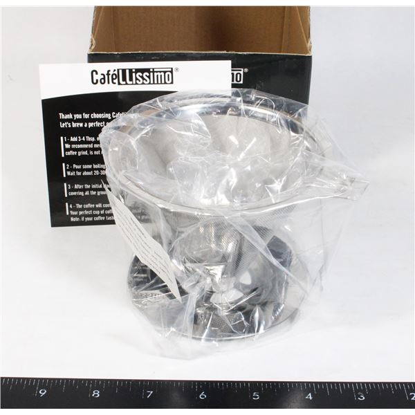 CAFELLISSIMO COFFEE DRIPPER NEW
