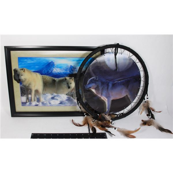 WOLF DECORATIVE PICTURES