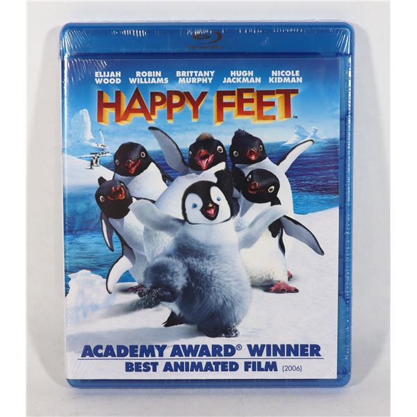 NEW FACTORY SEALED HAPPY FEET BLURAY MOVIE