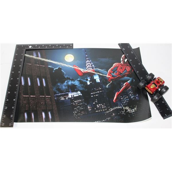 SPIDERMAN MONSTER TRUCK + POSTER