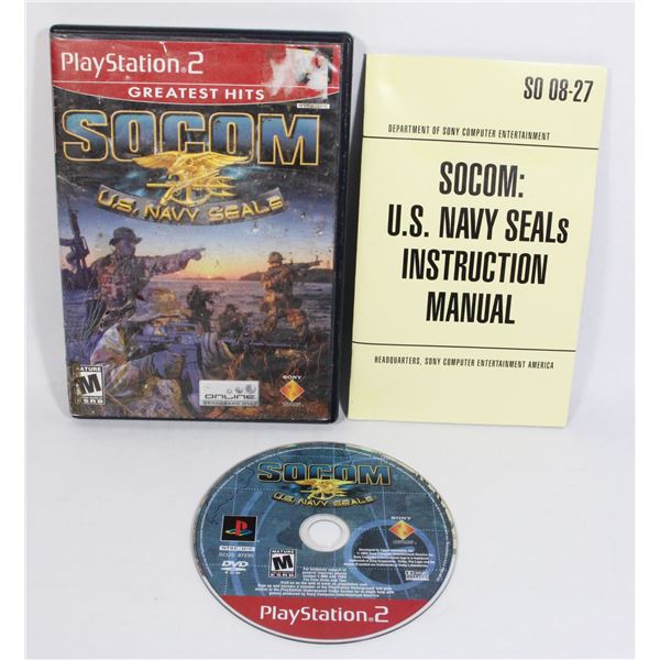 PLAYSTATION 2 SOCOM US NAVY SEALS