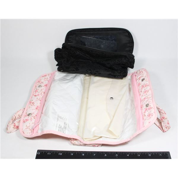 2 COSMETIC HOLDER/ BAGS