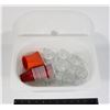 Image 1 : IKEA CONTAINER WITH MINI GLASSES
