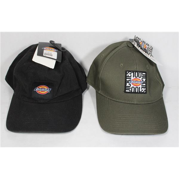 2 NEW DICKIES BALL CAPS