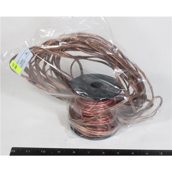 LOT OF SPEAKER WIRE