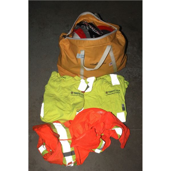 22" VINYL COATED NYLON  HEAVY DUTY WORK BAG WITH