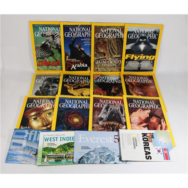 NATIONAL GEOGRAPHIC 2003 FULL DECADE INC. MAPS