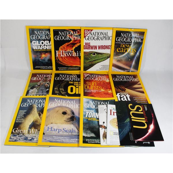 NATIONAL GEOGRAPHIC 2004 INCOMPLETE DECADE MISSING