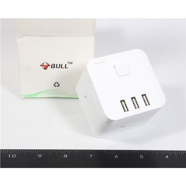 OPEN BOX - BULL SURGE PROTECTOR & USB ADAPTER