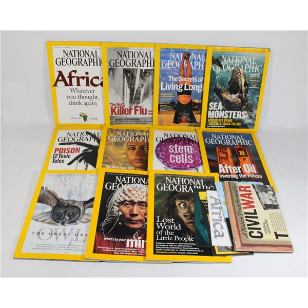 NATIONAL GEOGRAPHIC 2005 INCOMPLETE DECADE MISSING