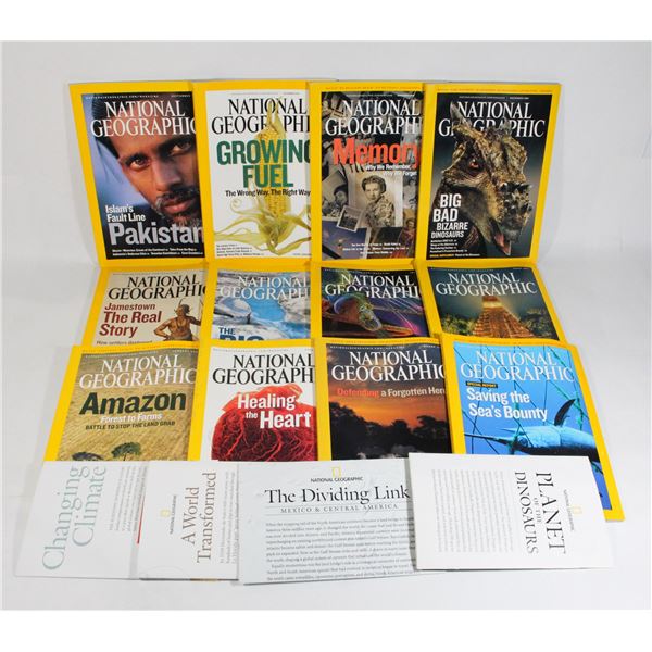 NATIONAL GEOGRAPHIC 2007 FULL DECADE INC. MAPS