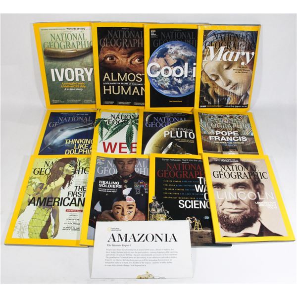 NATIONAL GEOGRAPHIC 2015 FULL DECADE INC. MAPS