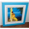 Image 1 : FRAMED HAND PAINTED ART WORK (BELLE EMILE)