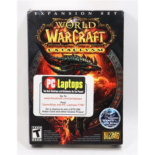 WORLD OF WARCRAFT CATACLYSM PC GAME
