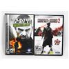 Image 1 : LOT OF 2 PC GAMES INCL. SPLINTER CELL DOUBLE AGENT