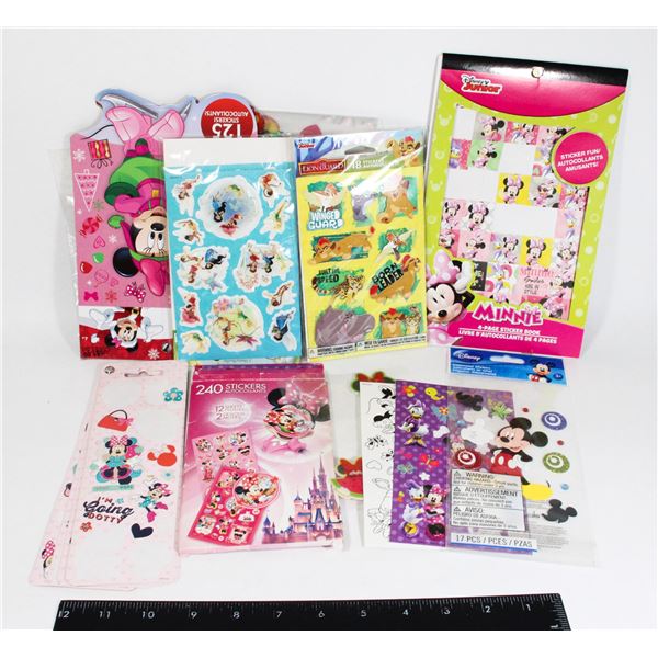 LOT OF STICKERS AND MORE