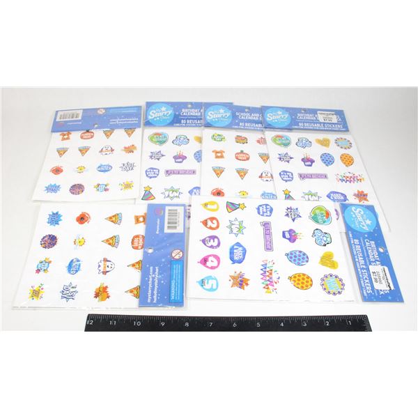 LOT OF STICKERS
