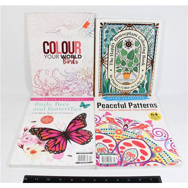 LOT OF COLOURING BOOKS