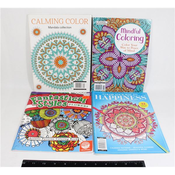 LOT OF COLOURING BOOKS