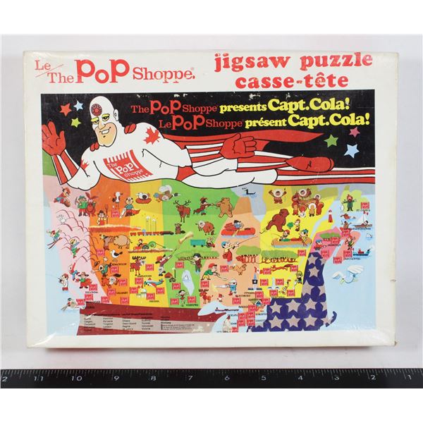 ANTIQUE PUZZLE CAPTAIN COLA