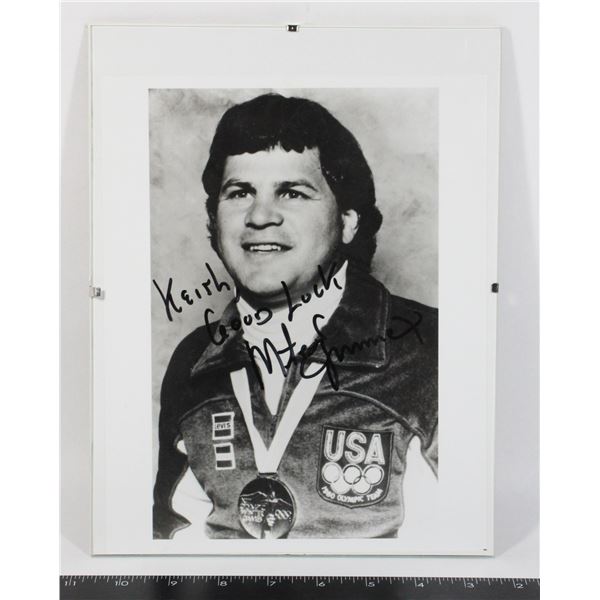 1980 MIRACLE ON ICE MIKE ERUZIONE OLYMPIC SIGNED