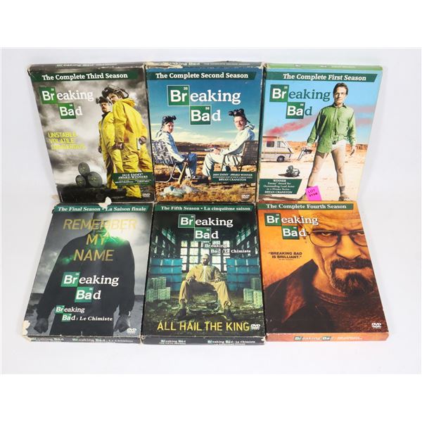 BREAKING BAD THE COMPLETE SERIES ON DVD