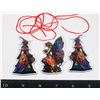 Image 1 : THREE NEW ACRYLIC HANGING WINDOW DECORATIONS