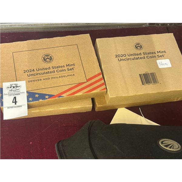 6-Asst. Dates US Mint Proof Coin Sets - Sealed - 6 X $