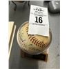 Image 1 : Hank Aaron Autographed Baseball w/Showcase