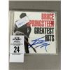 Image 1 : Bruce Springtein Autographed Greatest Hits CD