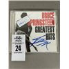 Image 2 : Bruce Springtein Autographed Greatest Hits CD