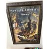 Image 1 : Marvel Captain America The First Avenger Promotional Poster - Framed 24"  X  36"