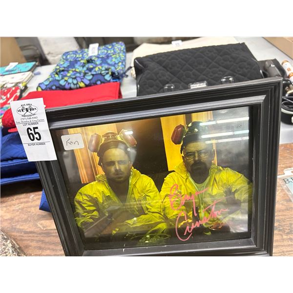 Breaking Bad Autographed Photo