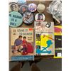 Image 2 : Vintage Books, Collector Pins, Advertisements, Coaster, Figurines