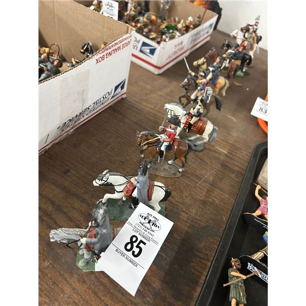 Asst. Metal Provincial Figurines