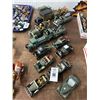 Image 1 : 14-Die Cast/Plastic Military Collector Cars - 14 X $