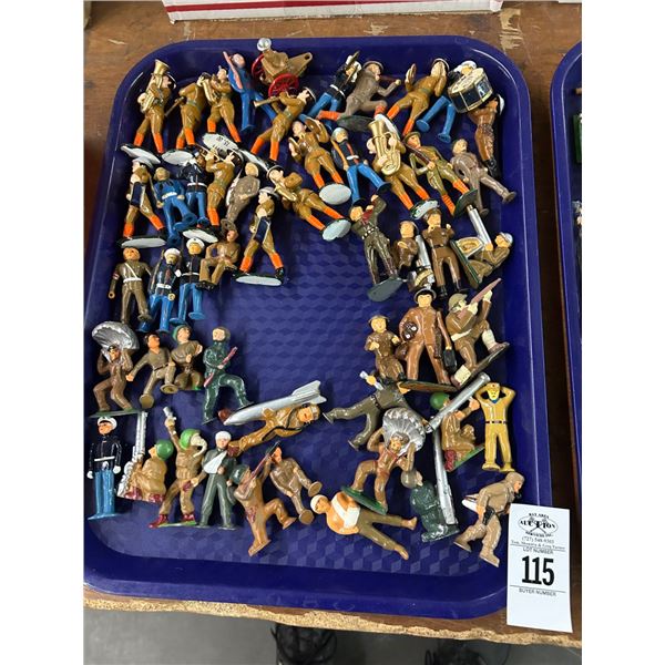 Asst. Metal Toy Soldiers