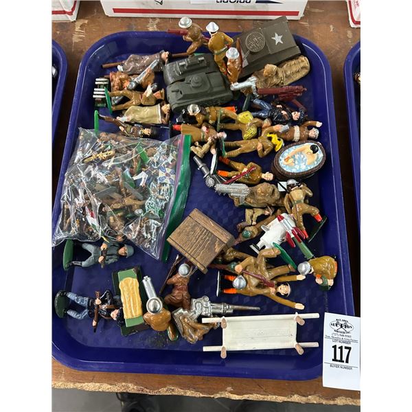 Asst. Metal Toy Soldiers