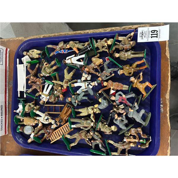 Asst. Metal Toy Soldiers