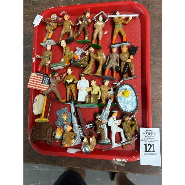 Asst. Metal Toy Soldiers